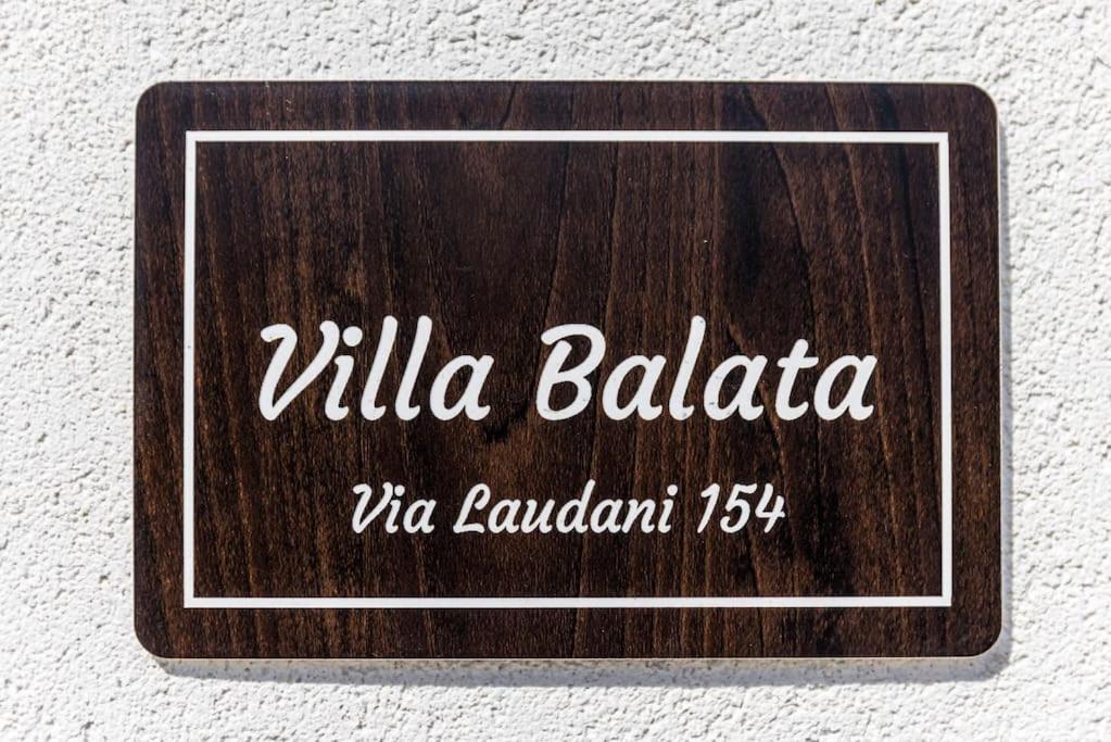 Villa Balata Mare E Relax Balata di Baida エクステリア 写真